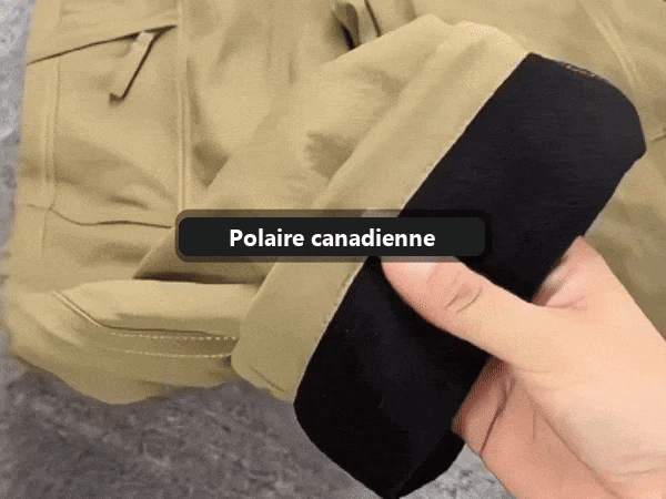 Pantalon de travail doublé polaire imperméable Homyria