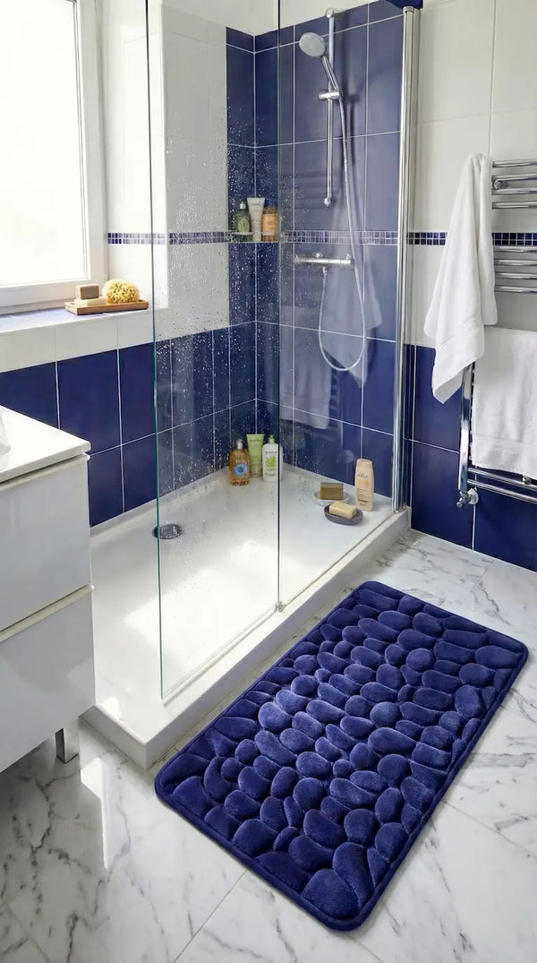 Tapis de bain galet