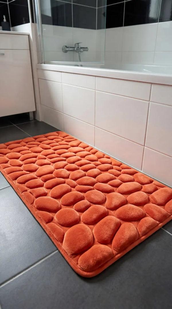Tapis de bain galet