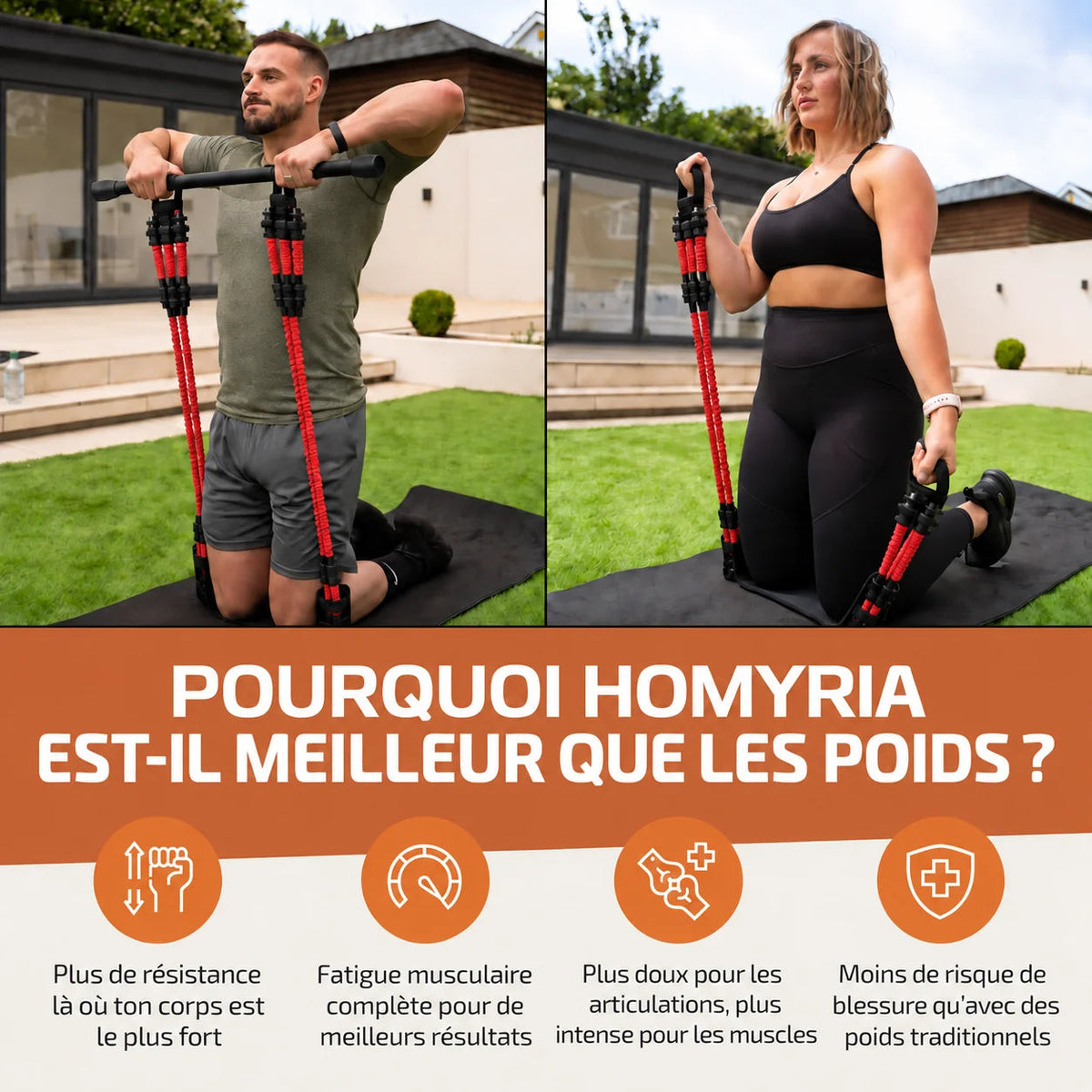 Kit de musculation portable Homyria Homyria