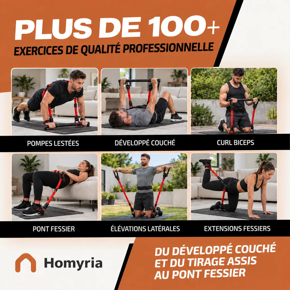 Kit de musculation portable Homyria Homyria