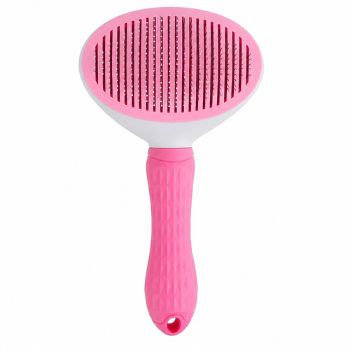 Brosse auto-nettoyante douce pour chien et chat HappyPets