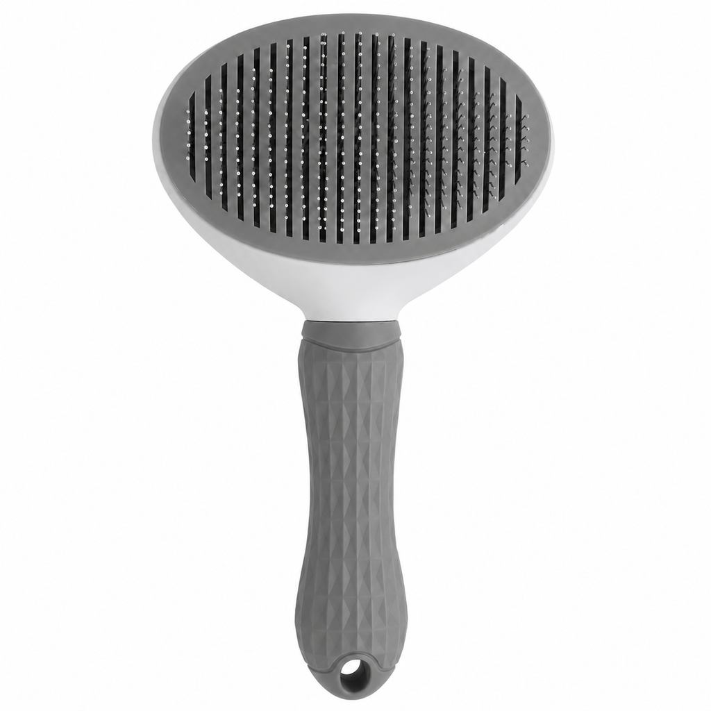 Brosse auto-nettoyante douce pour chien et chat HappyPets