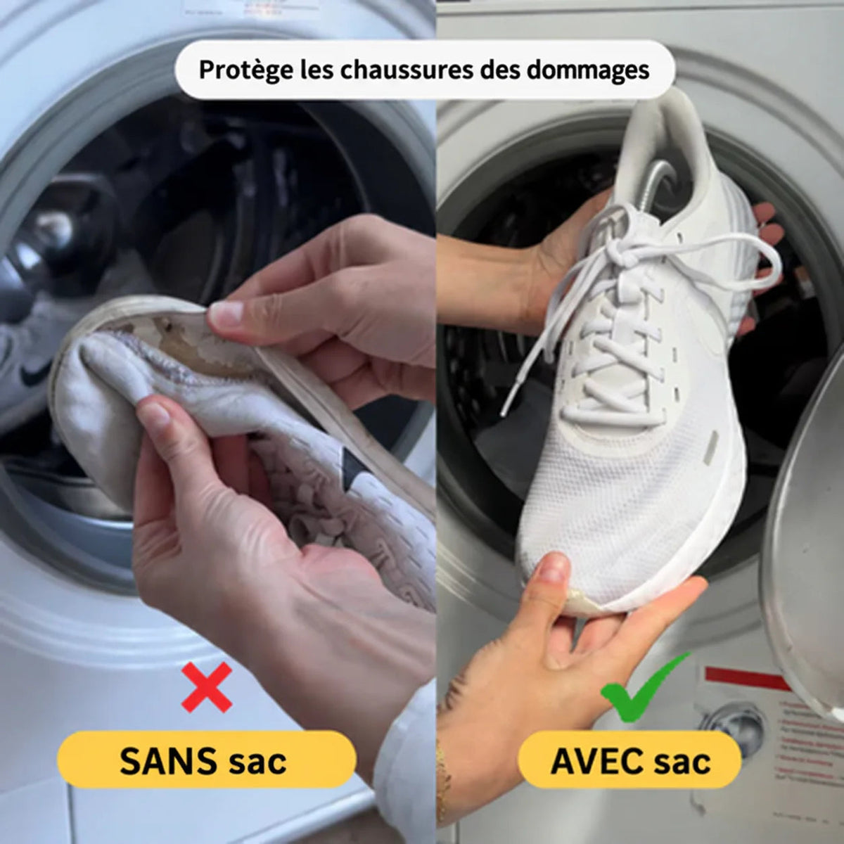 Sac de lavage pour chaussures Homyria Homyria