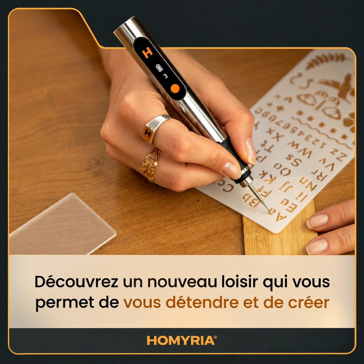 Stylo à graver Homyria