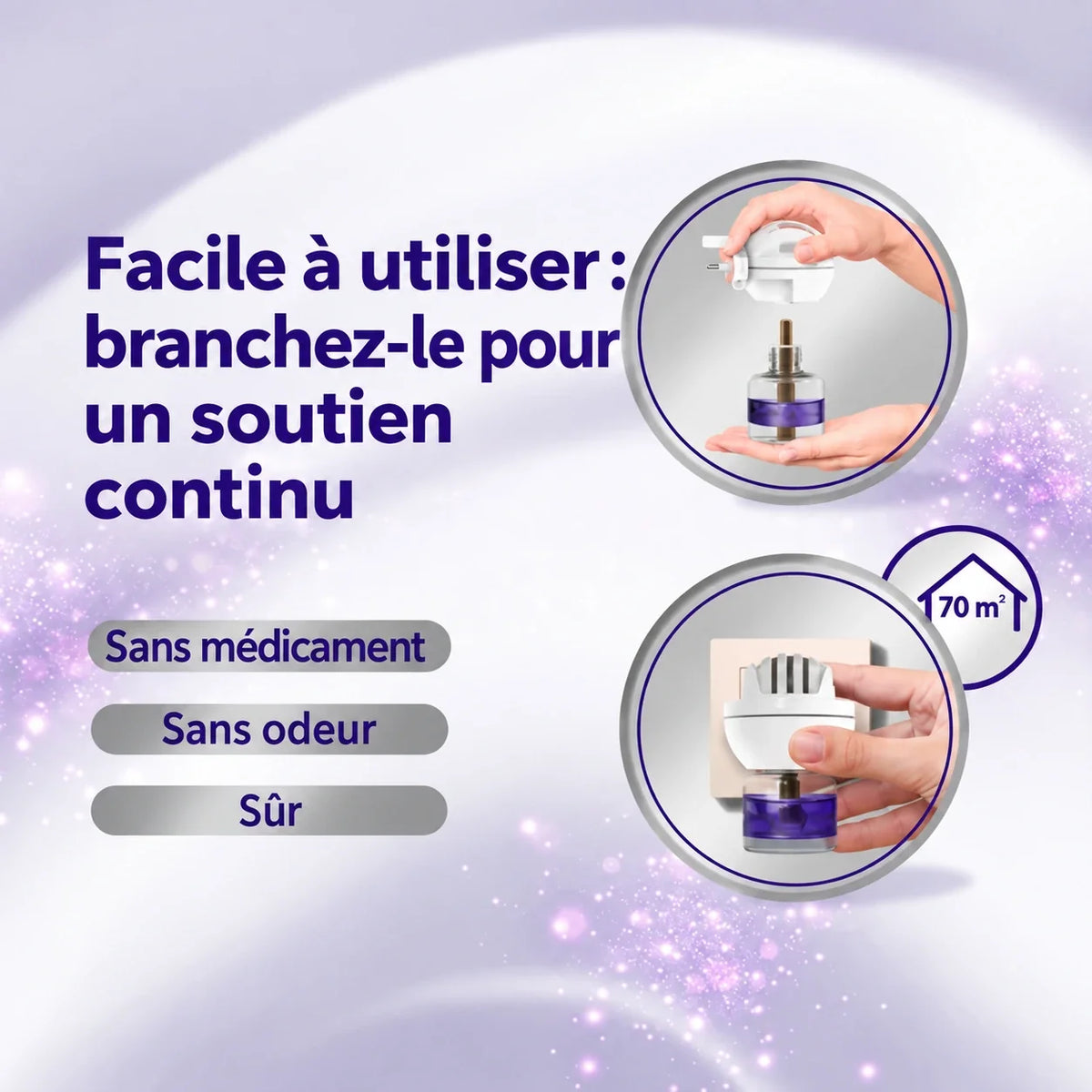 Facile à utiliser au quotidien