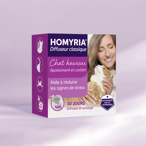 Kit diffuseur classique Homyria, diffuseur et recharge pour 30 jours