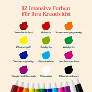 12 Aquarellfarben