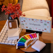 Coffret d’aquarelle et accessoires