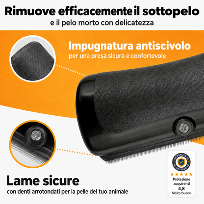 Spazzola per il sottopelo Homyria