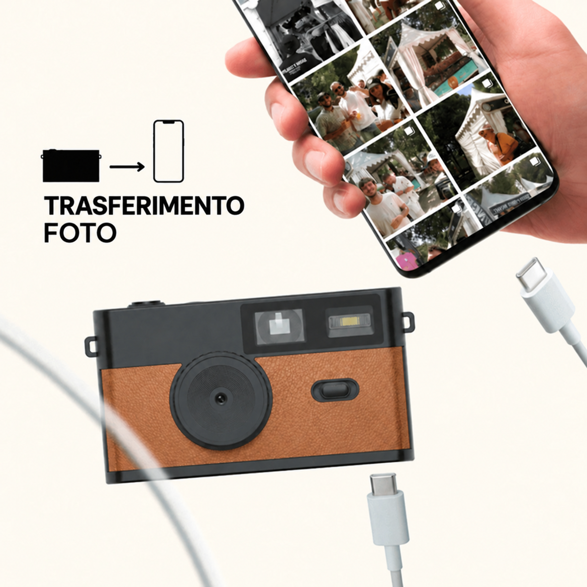 Fotocamera Homyria – Comandi e filtri