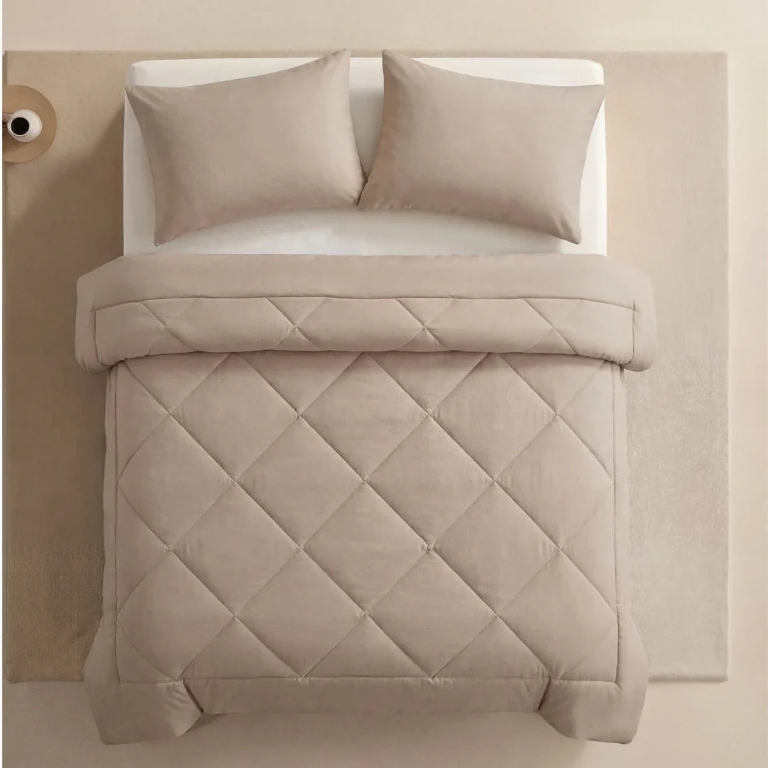Piumino 2 in 1 Homyria – Beige crema