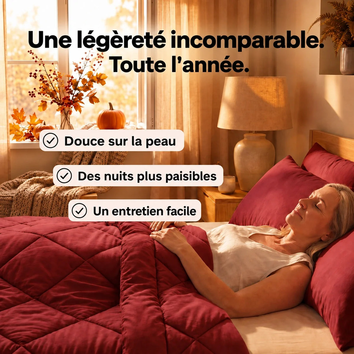Couette 2 en 1 Homyria – Confort, entretien et avis clients