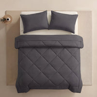 Piumino 2 in 1 Homyria – Grigio luna