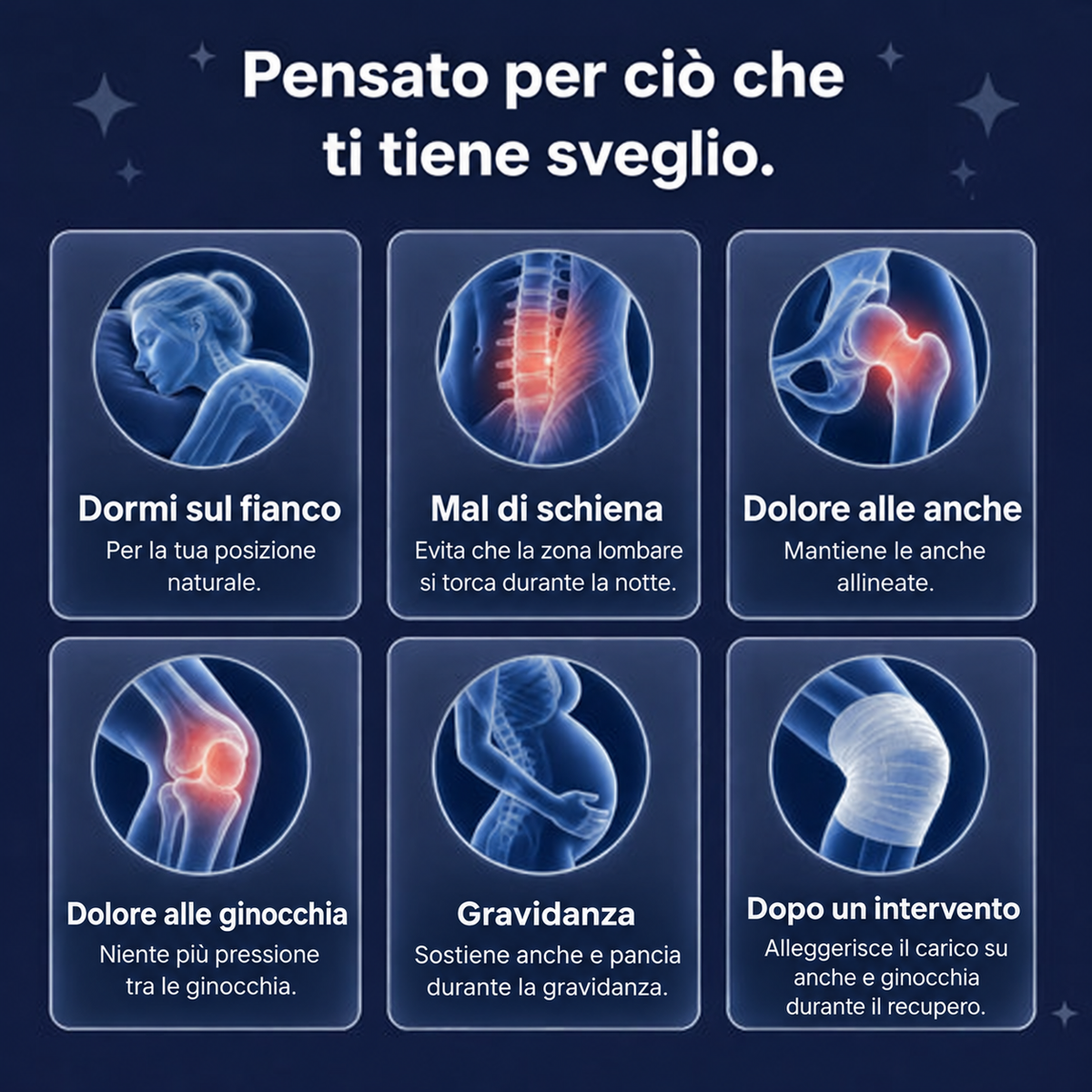Cuscino per le ginocchia Homyria