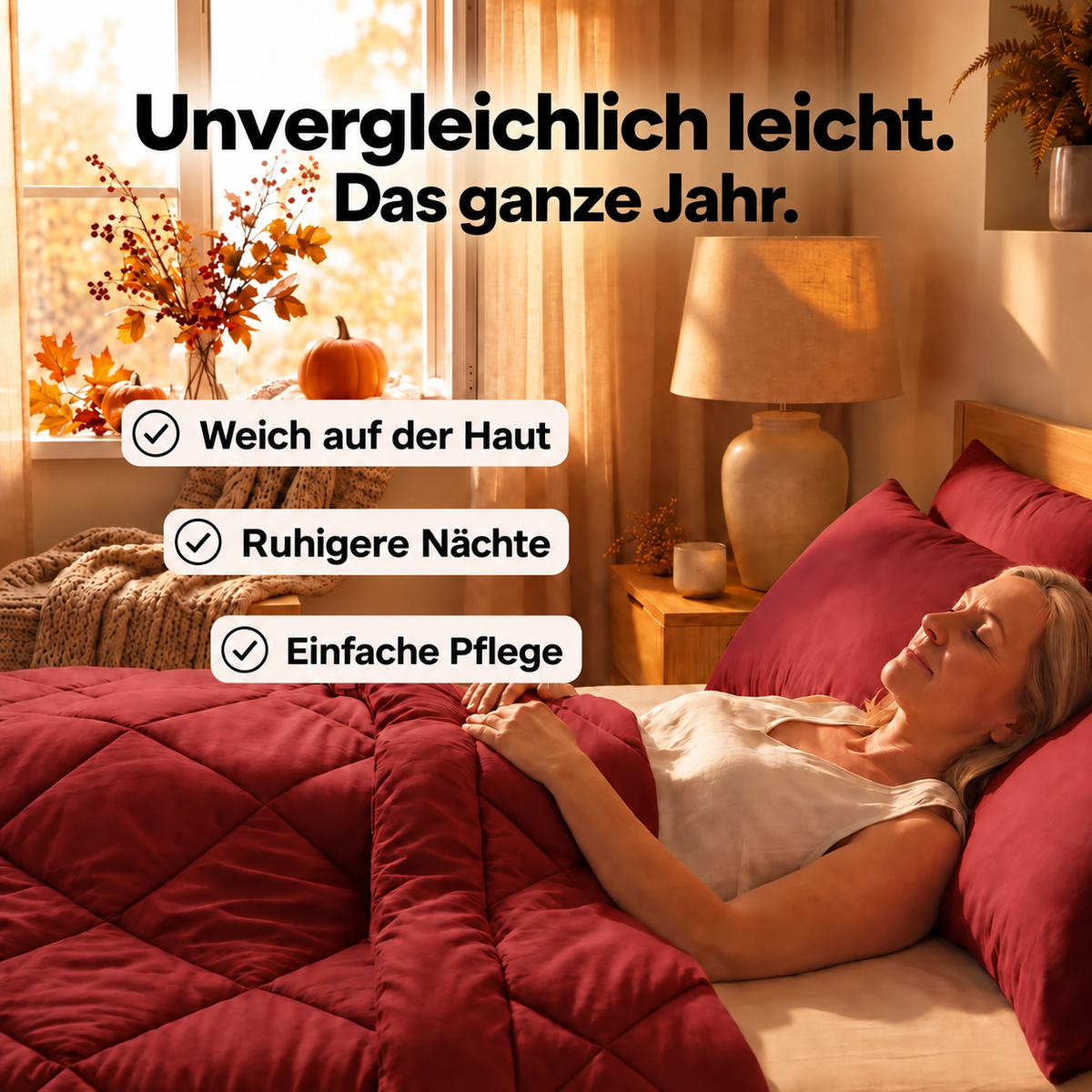 2-in-1-Bettdecke Homyria – Komfort, Pflege und Kundenbewertungen