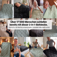 2-in-1-Bettdecke Homyria – Komfort, Pflege und Kundenbewertungen