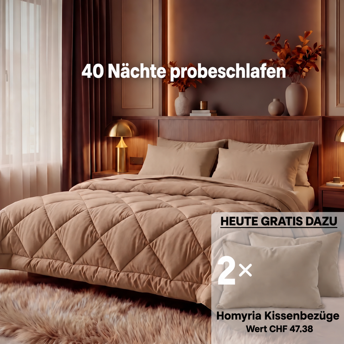 2-in-1-Bettdecke Homyria – Komfort, Pflege und Kundenbewertungen