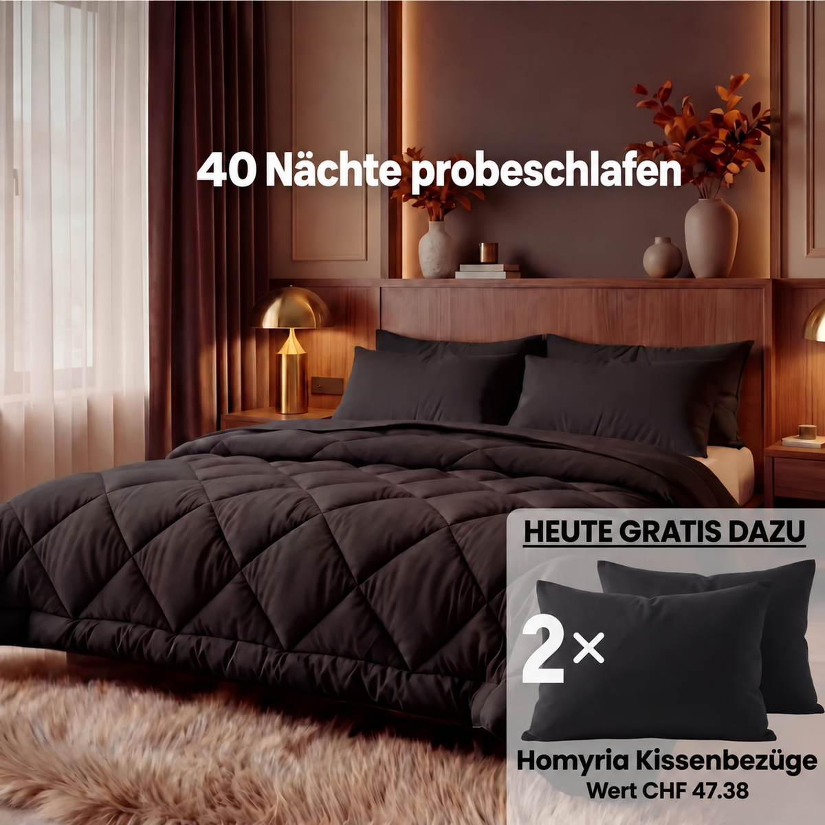 2-in-1-Bettdecke Homyria – Komfort, Pflege und Kundenbewertungen