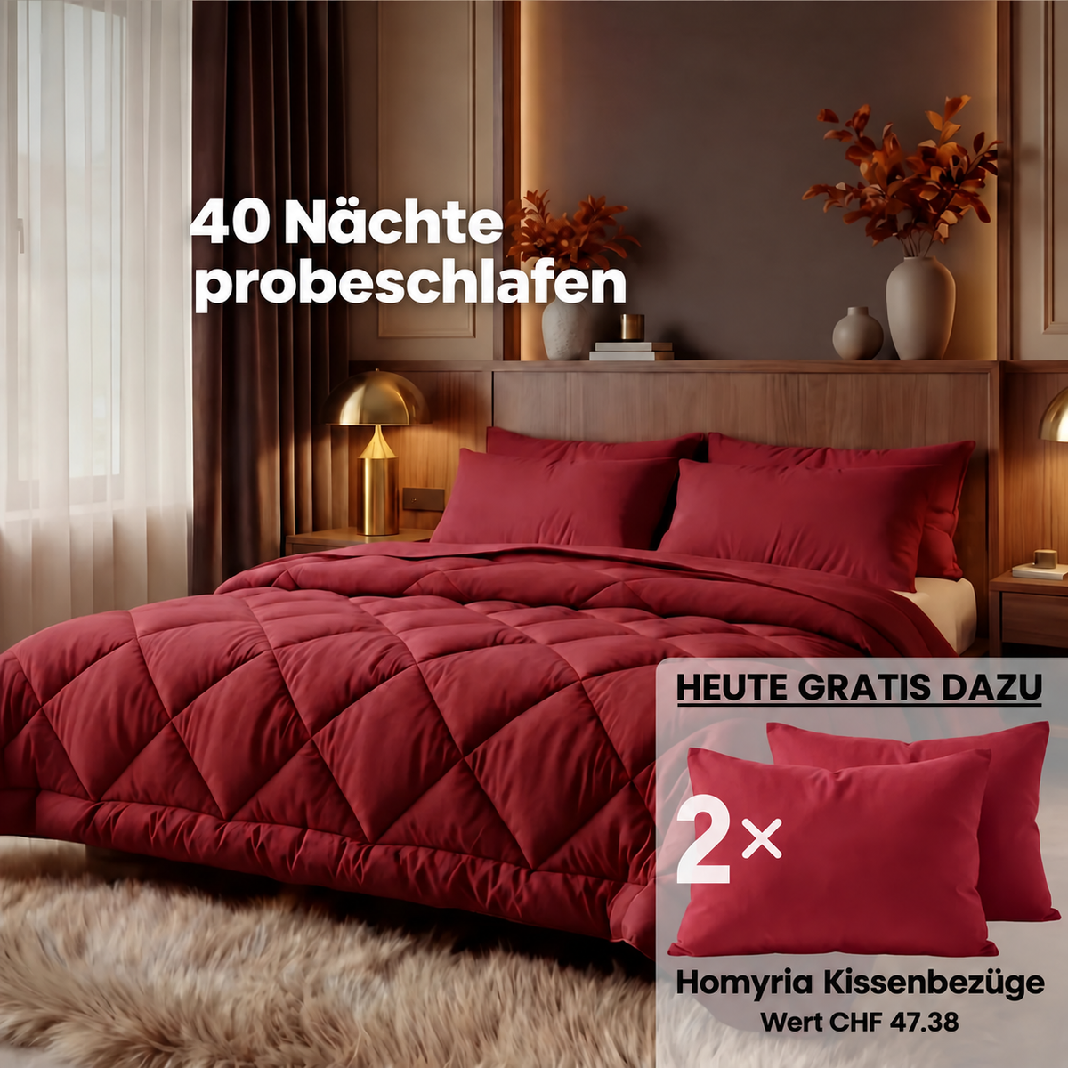 2-in-1-Bettdecke Homyria – Komfort, Pflege und Kundenbewertungen