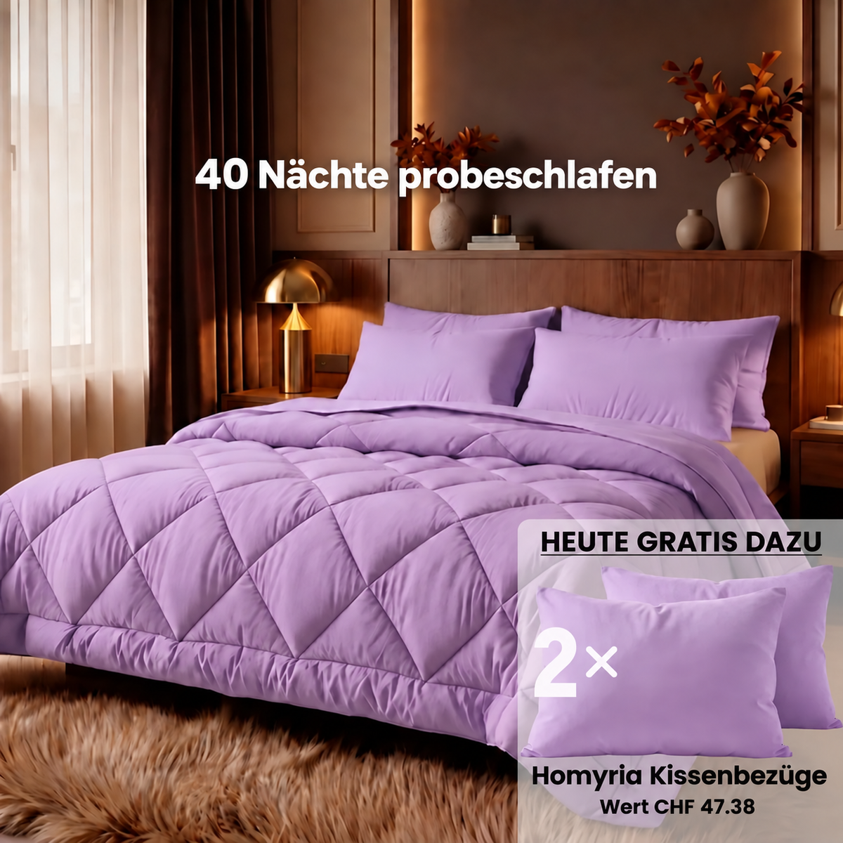 2-in-1-Bettdecke Homyria – Komfort, Pflege und Kundenbewertungen