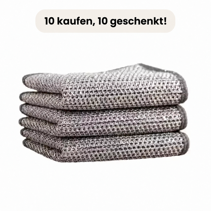 20 Homyria Reinigungstücher | Gründlich und kratzfrei für alle Reinigungsarbeiten