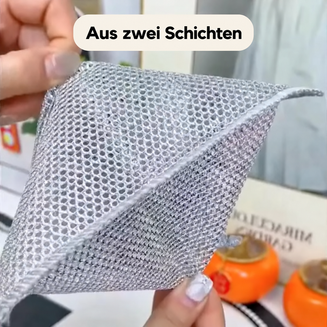 Die zwei Schichten des Homyria Reinigungstuchs