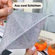 Die zwei Schichten des Homyria Reinigungstuchs