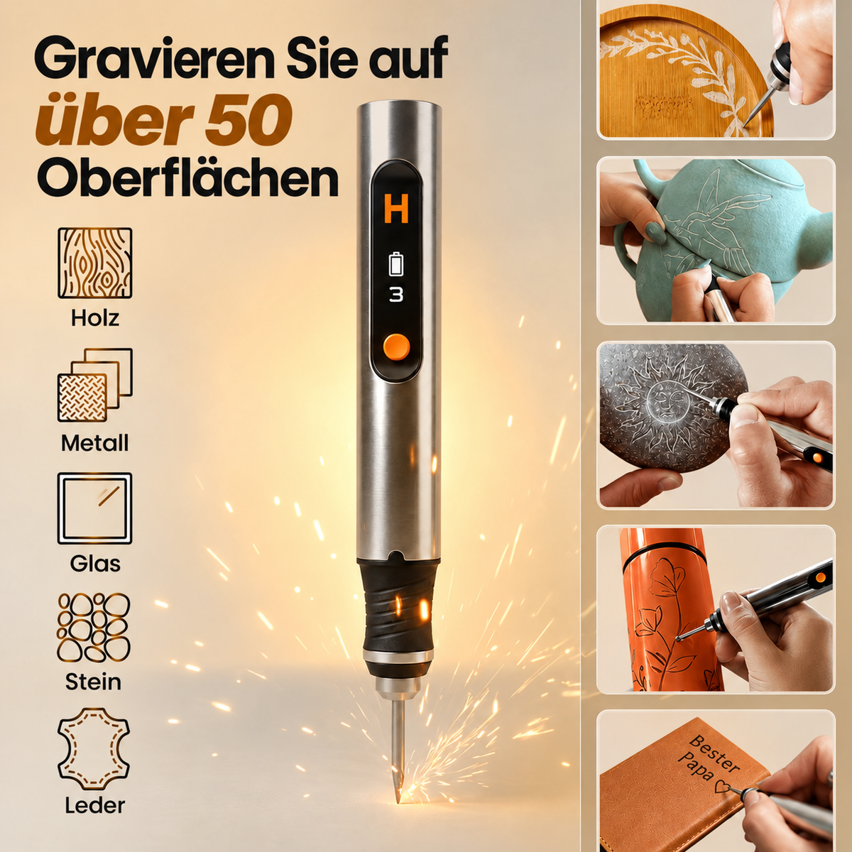 Homyria Gravurstift