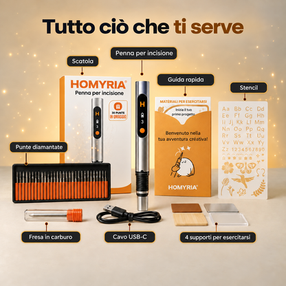 Penna per incisione Homyria