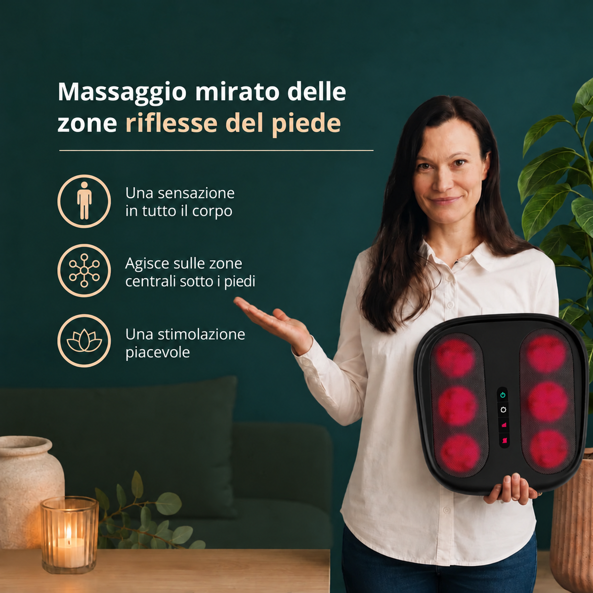 Un massaggio a casa tua