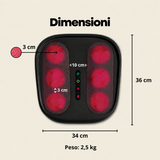 Dimensioni del massaggiatore per piedi
