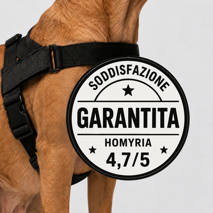Pettorina anti-tiro Homyria – comfort, agganci e utilizzo