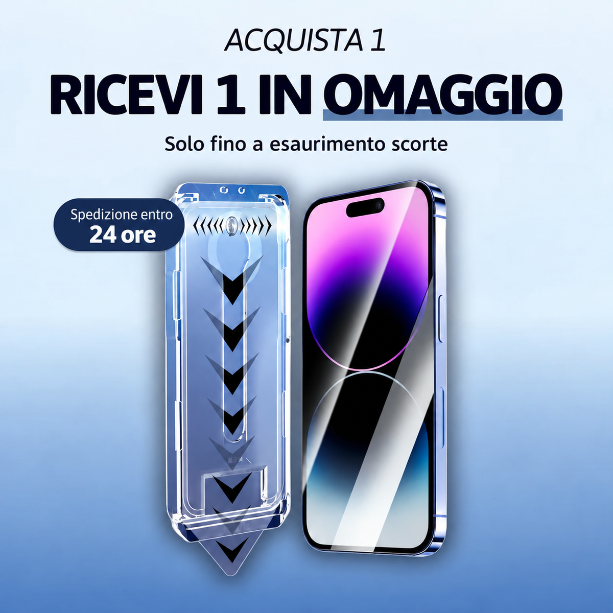 Protezione schermo 3 in 1 Homyria