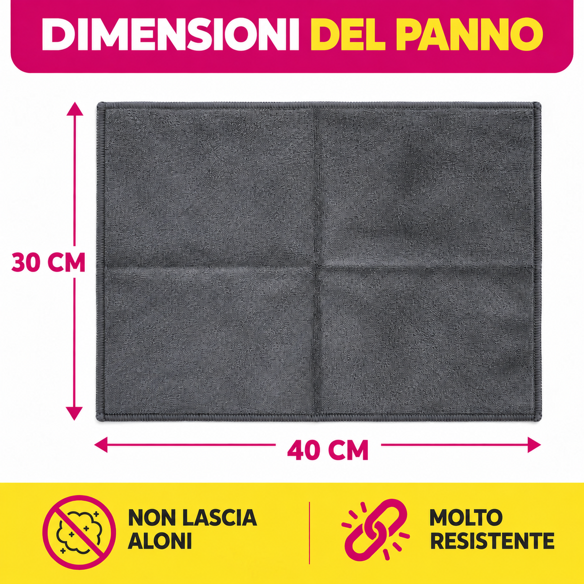 Panno magico in microfibra Homyria
