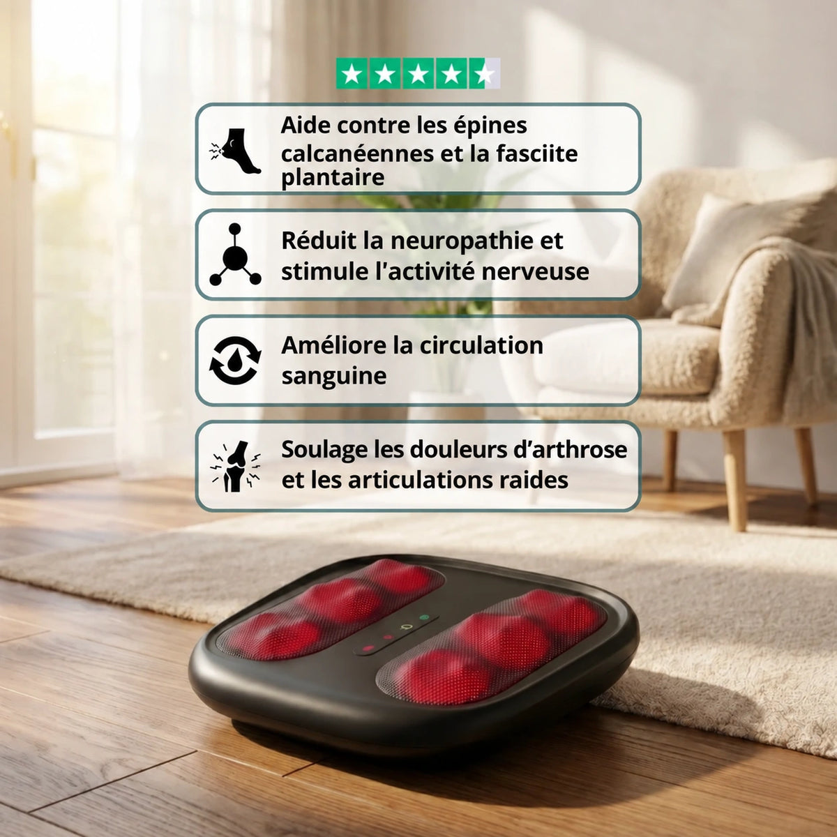 Les bienfaits du massage