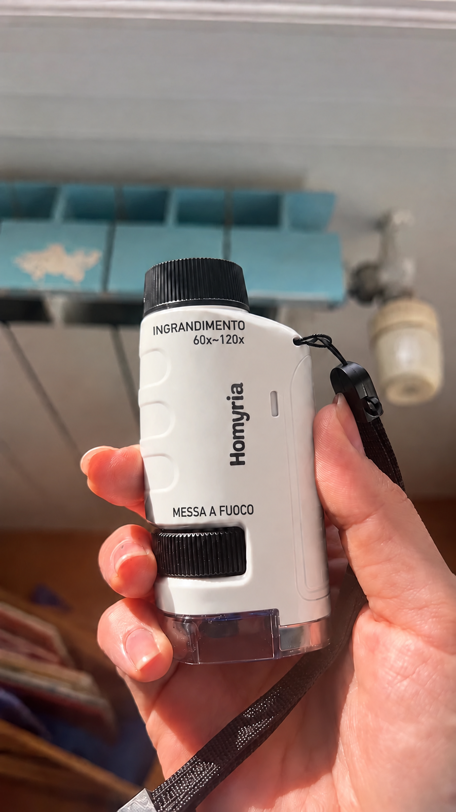 Scoperte con il microscopio Homyria