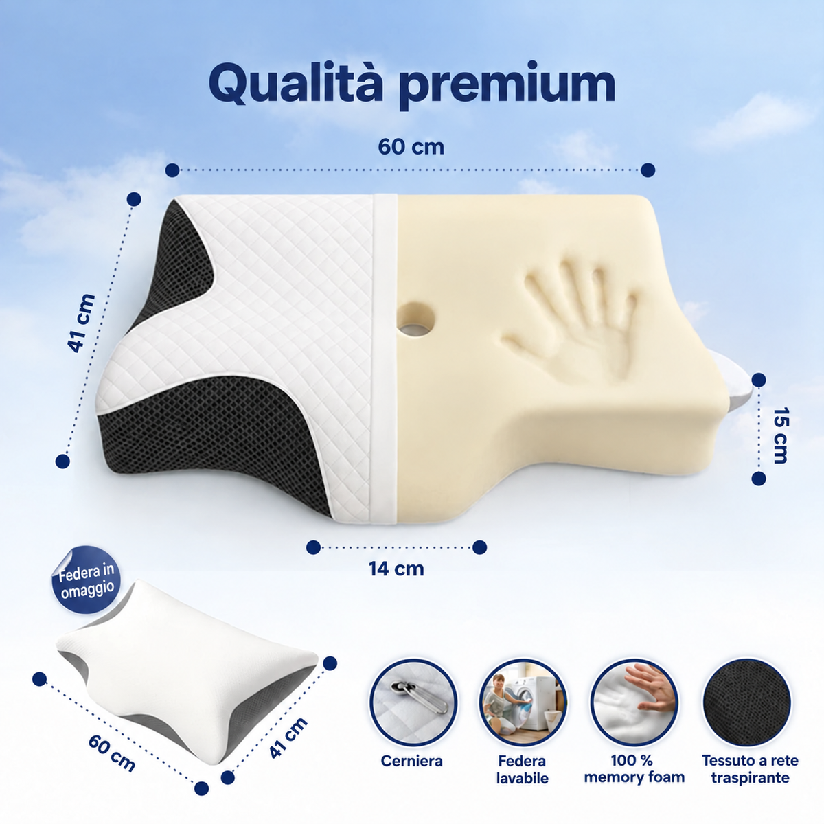 Cuscino Homyria – Comfort e utilizzo