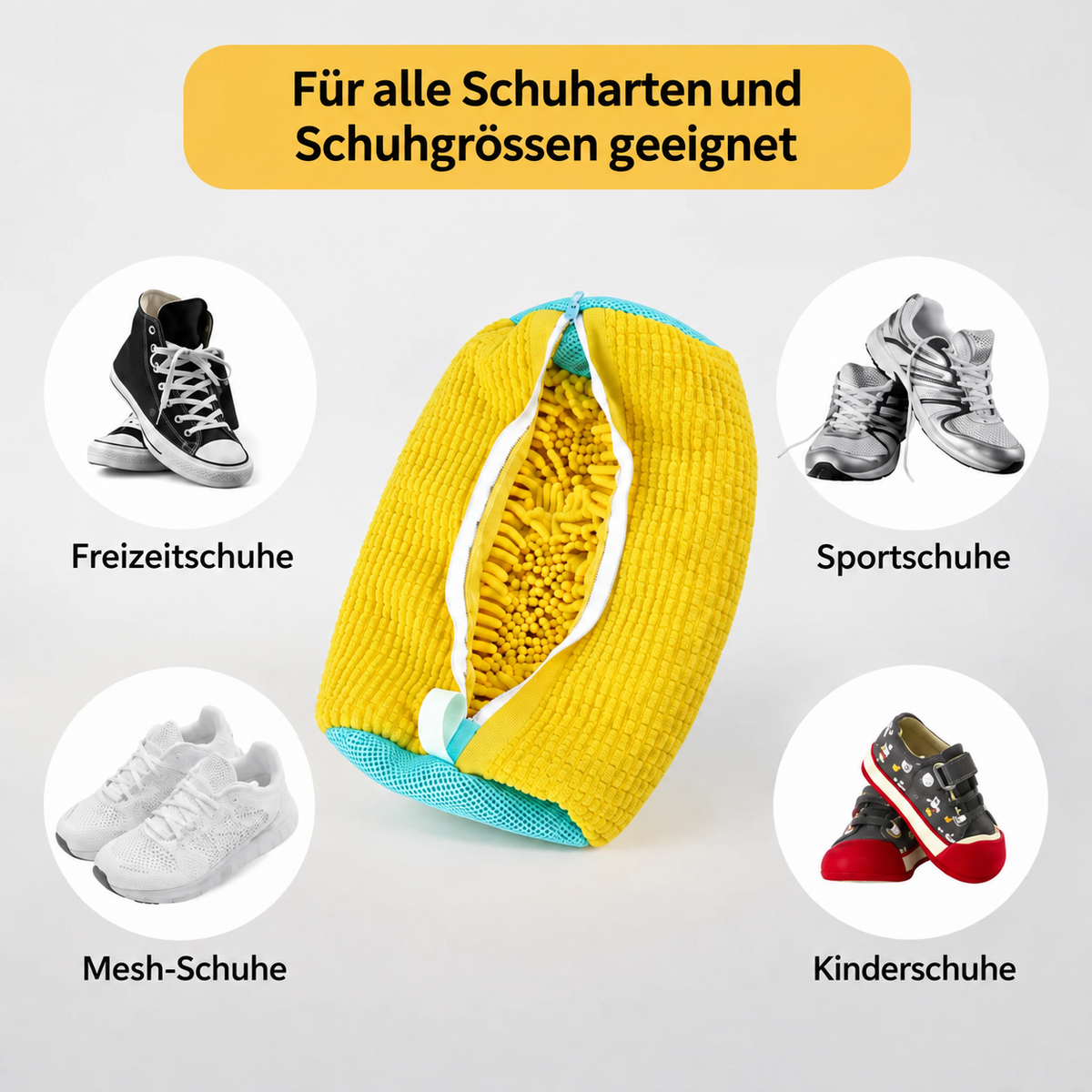 Homyria Schuhwaschbeutel