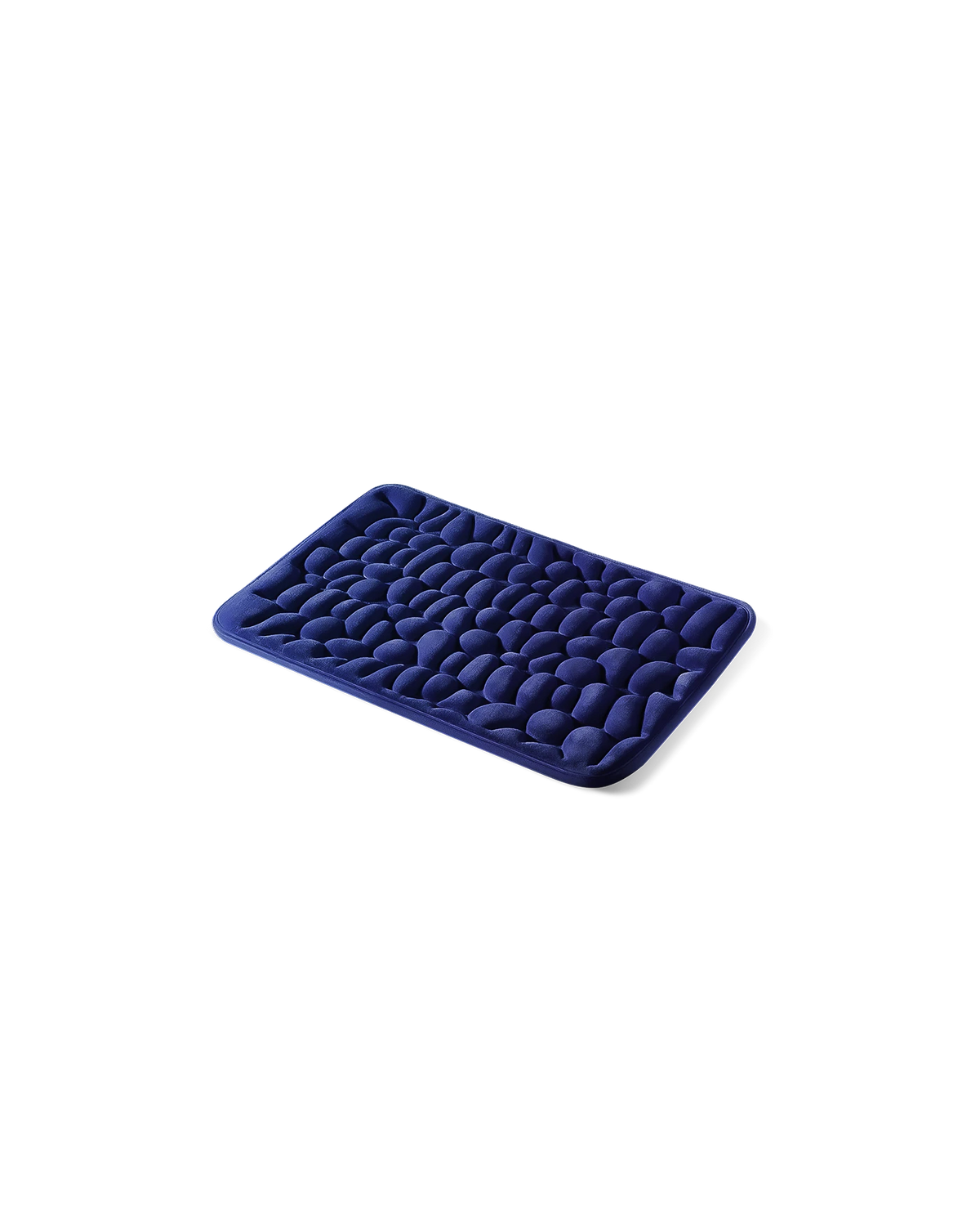 Tapis de bain galet Homyria — Bleu Marin — 40 × 60 cm
