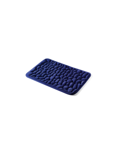 Tapis de bain galet Homyria — Bleu Marin — 40 × 60 cm
