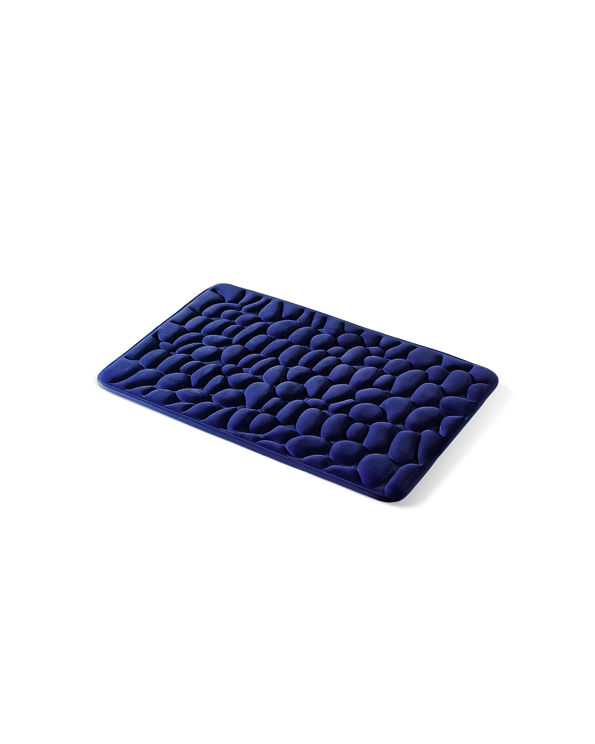 Tapis de bain galet Homyria — Bleu Marin — 50 × 80 cm