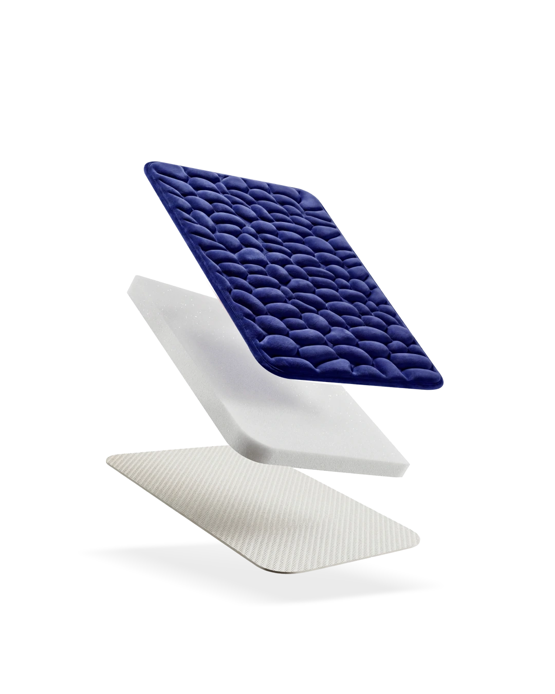 Tapis de bain galet Homyria — Bleu Marin